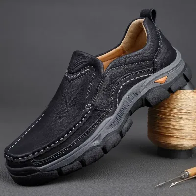 COWHIDE HIKING SHOES